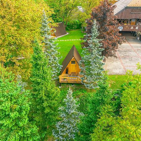 Resort Pod Orehi - Bled - Apartma & Glamping & Savna Buitenkant foto